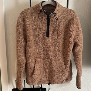 Brown Sherpa Sweater